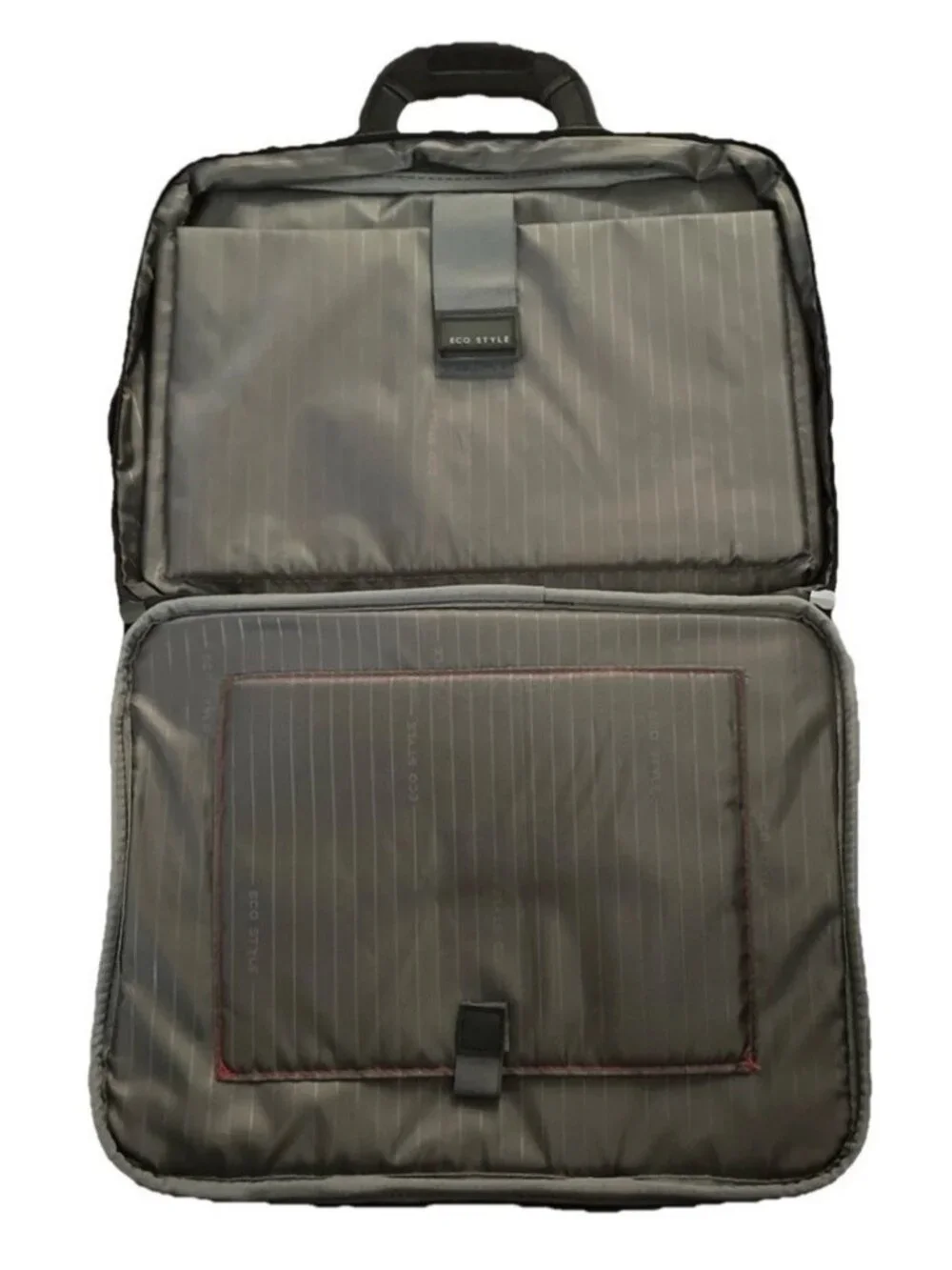 Eco Style Black Neoprene Tech Pro Case Topload LapTop Bag Checkpoint Friendly NW